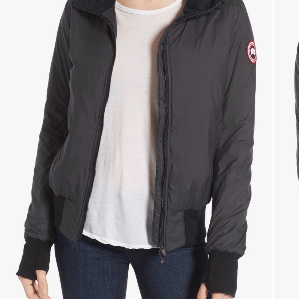 Canada Goose Women's Dore Black Bomber Jacket Size M NWT